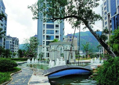 台州蓝色多瑙河园林绿化工程